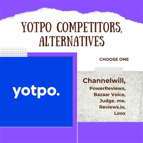 yotpo competitors|9 YotPo Alternatives & Competitors to consider in 2024